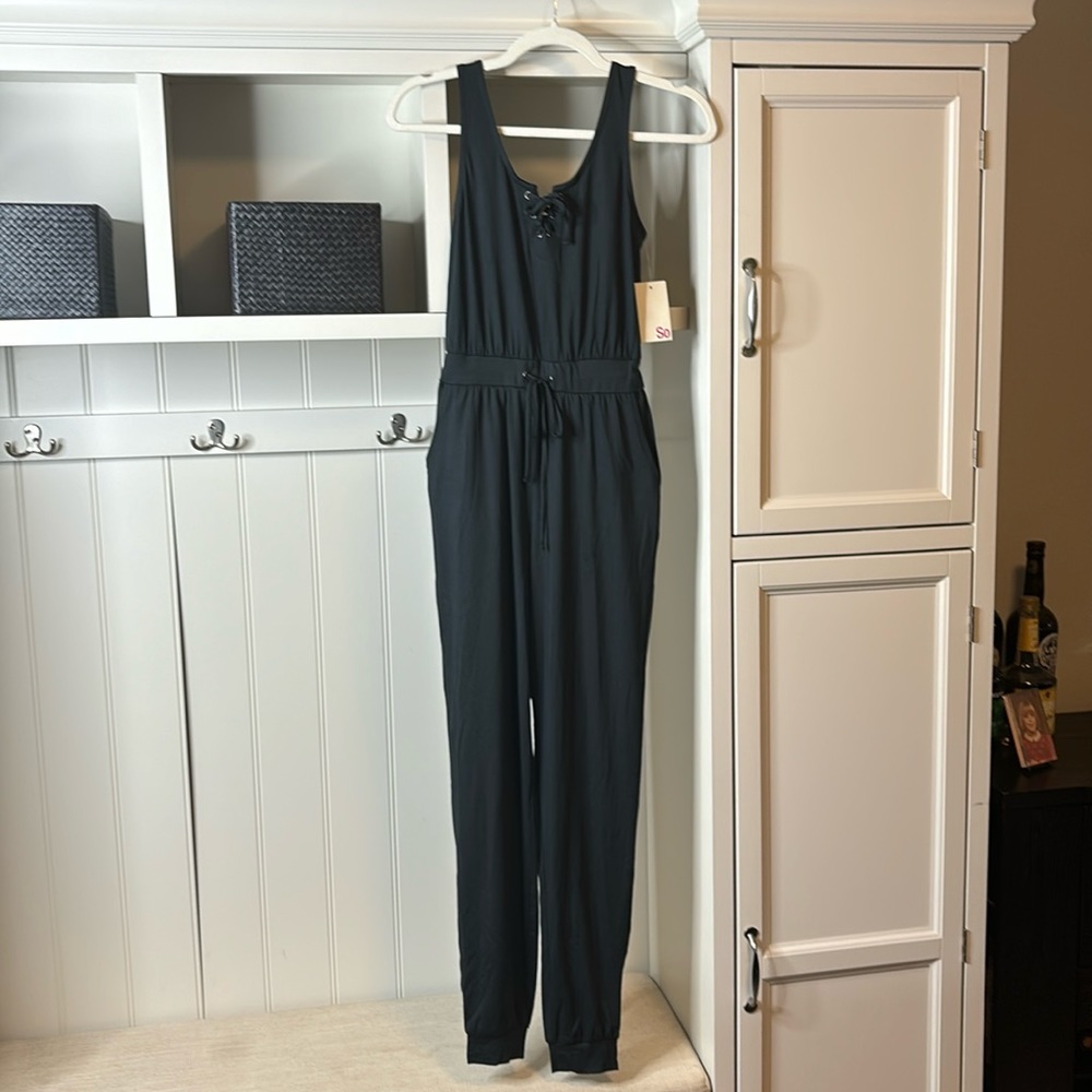 NWT SO black romper, size XS
